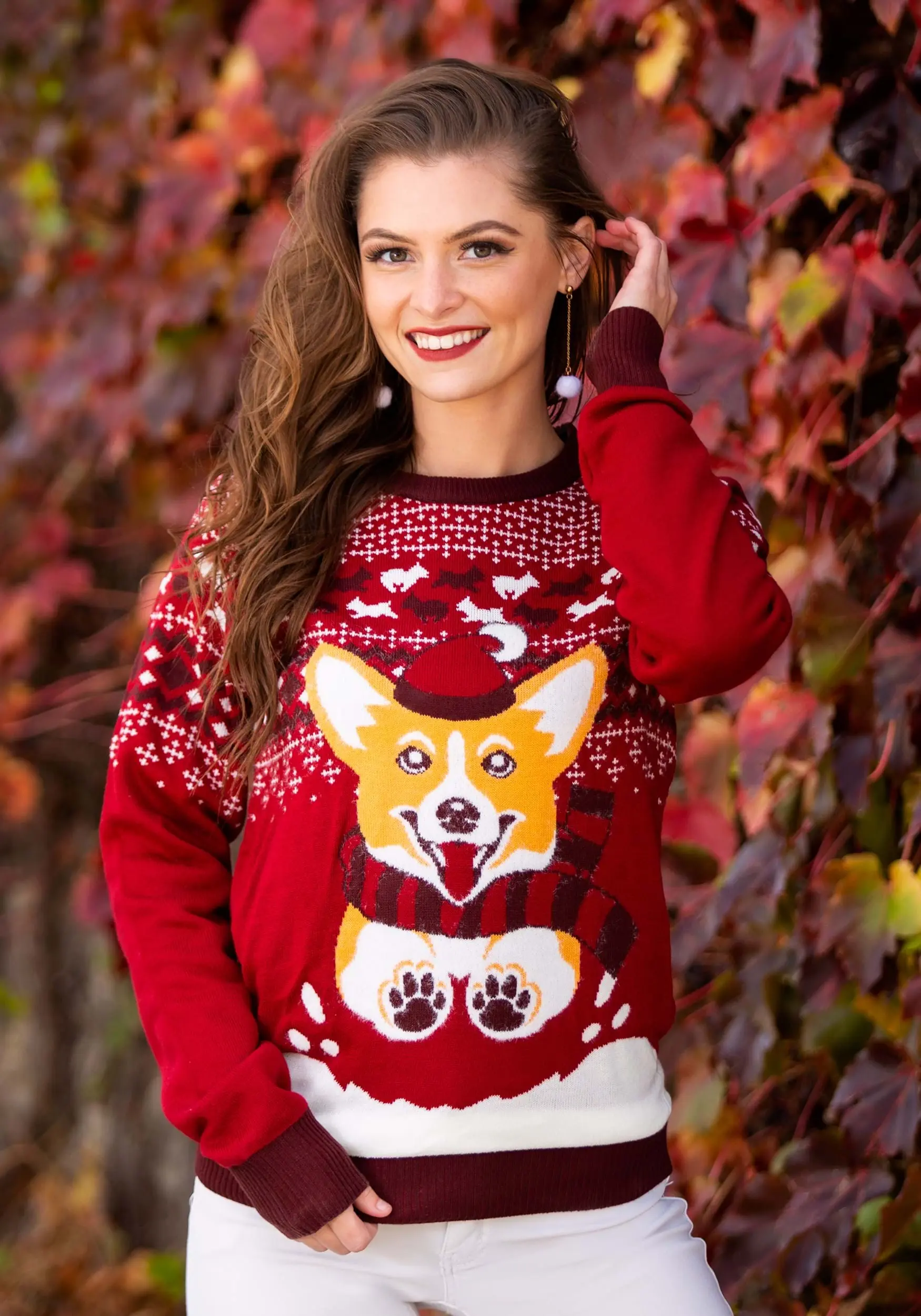 A Very Corgi Christmas Ugly Christmas Sweater For Adults 3 A Very Corgi Christmas Ugly Christmas Sweater For Adults