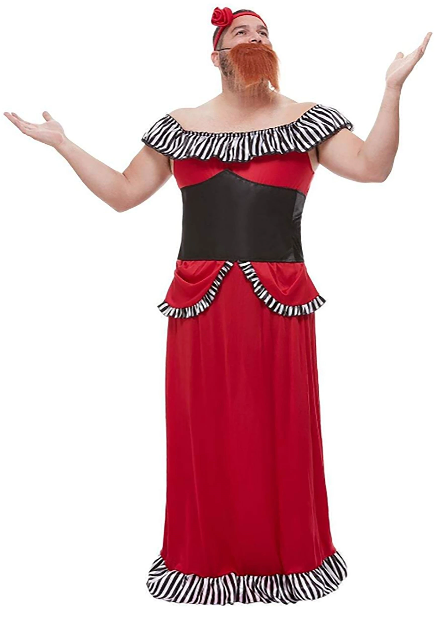 Adult Bearded Lady Costume 4 Adult Bearded Lady Costume - Image 2