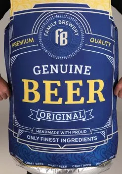 Beer Can Costume For Adults -Men's Costumes Sales adult beer can costume alt 2