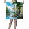 Adult Bob Ross Painting Dress Costume -Men's Costumes Sales adult bob ross painting dress