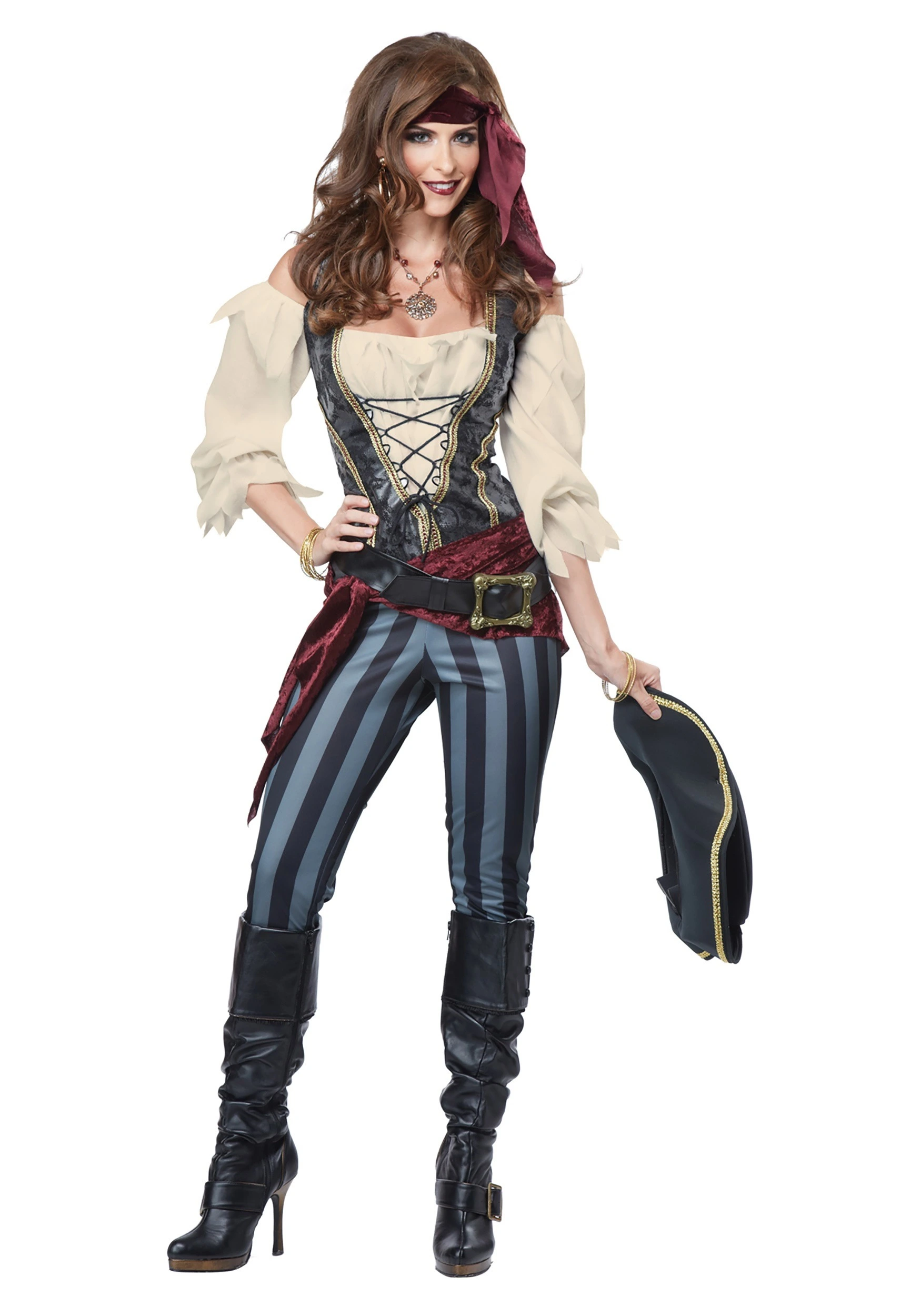 Brazen Buccaneer Costume For Women's 3 Brazen Buccaneer Costume For Women's