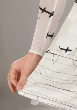 Bride Of Frankenstein Costume Dress For Adults 10 Bride Of Frankenstein Costume Dress For Adults -Men's Costumes Sales adult bride of frankenstein costume dress alt 3