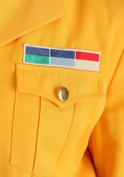 Colonel Mustard Clue Costume For Men -Men's Costumes Sales adult colonel mustard clue costume alt 2