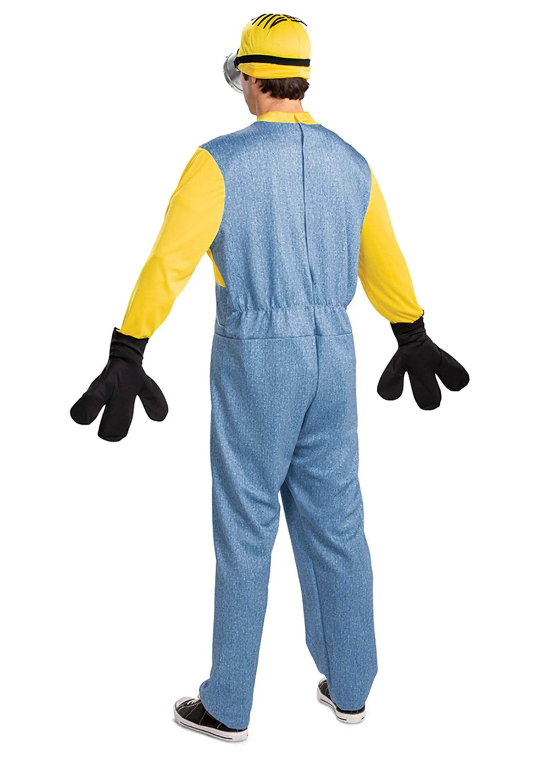Adult Deluxe Minion Costume 4 Adult Deluxe Minion Costume - Image 2