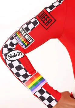 Drag Racer Costume For Adults -Men's Costumes Sales adult drag racer costume alt 4