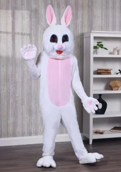 Adult Mascot Easter Bunny Costume