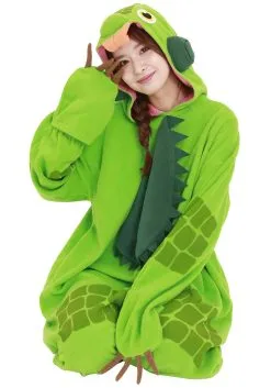 Green Iguana Adult Kigurumi 12 Green Iguana Adult Kigurumi -Men's Costumes Sales adult green iguana kigurumi alt 3