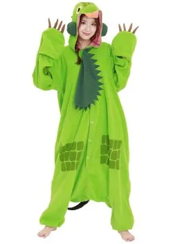 Green Iguana Adult Kigurumi 13 Green Iguana Adult Kigurumi -Men's Costumes Sales adult green iguana kigurumi alt 4