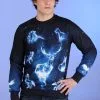 Harry Potter Patronus Ugly Sweatshirt For Adults