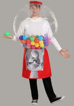 Inflatable Gumball Machine Costume For Adults