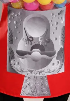 Inflatable Gumball Machine Costume For Adults -Men's Costumes Sales adult inflatable gumball machine costume alt 4
