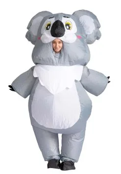 Adult Inflatable Koala Costume -Men's Costumes Sales adult inflatable koala costume alt 3