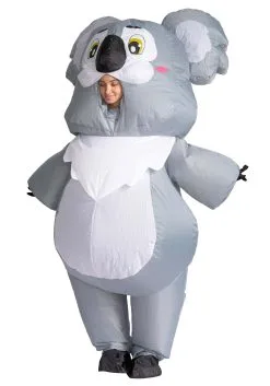 Adult Inflatable Koala Costume -Men's Costumes Sales adult inflatable koala costume alt 4