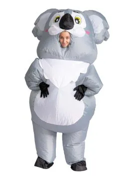Adult Inflatable Koala Costume -Men's Costumes Sales adult inflatable koala costume alt 7