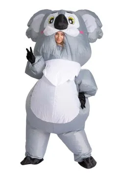 Adult Inflatable Koala Costume -Men's Costumes Sales adult inflatable koala costume alt 8