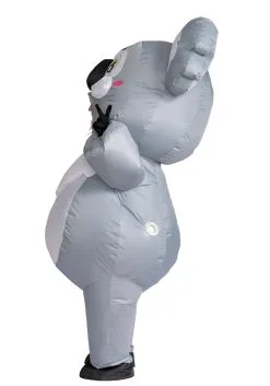 Adult Inflatable Koala Costume -Men's Costumes Sales adult inflatable koala costume alt 9