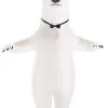 Inflatable Polar Bear Costume For Adults