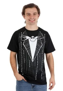 Jack Skellington Tux Adult T-Shirt