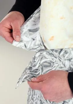 Mascot Burrito Costume For Adults -Men's Costumes Sales adult mascot burrito costume alt 2