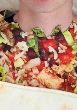 Mascot Burrito Costume For Adults -Men's Costumes Sales adult mascot burrito costume alt 3