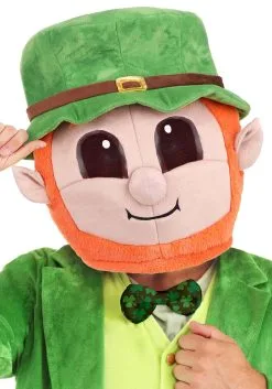 Leprechaun Adult Mascot Costume 7 Leprechaun Adult Mascot Costume -Men's Costumes Sales adult mascot leprechaun costume alt 2