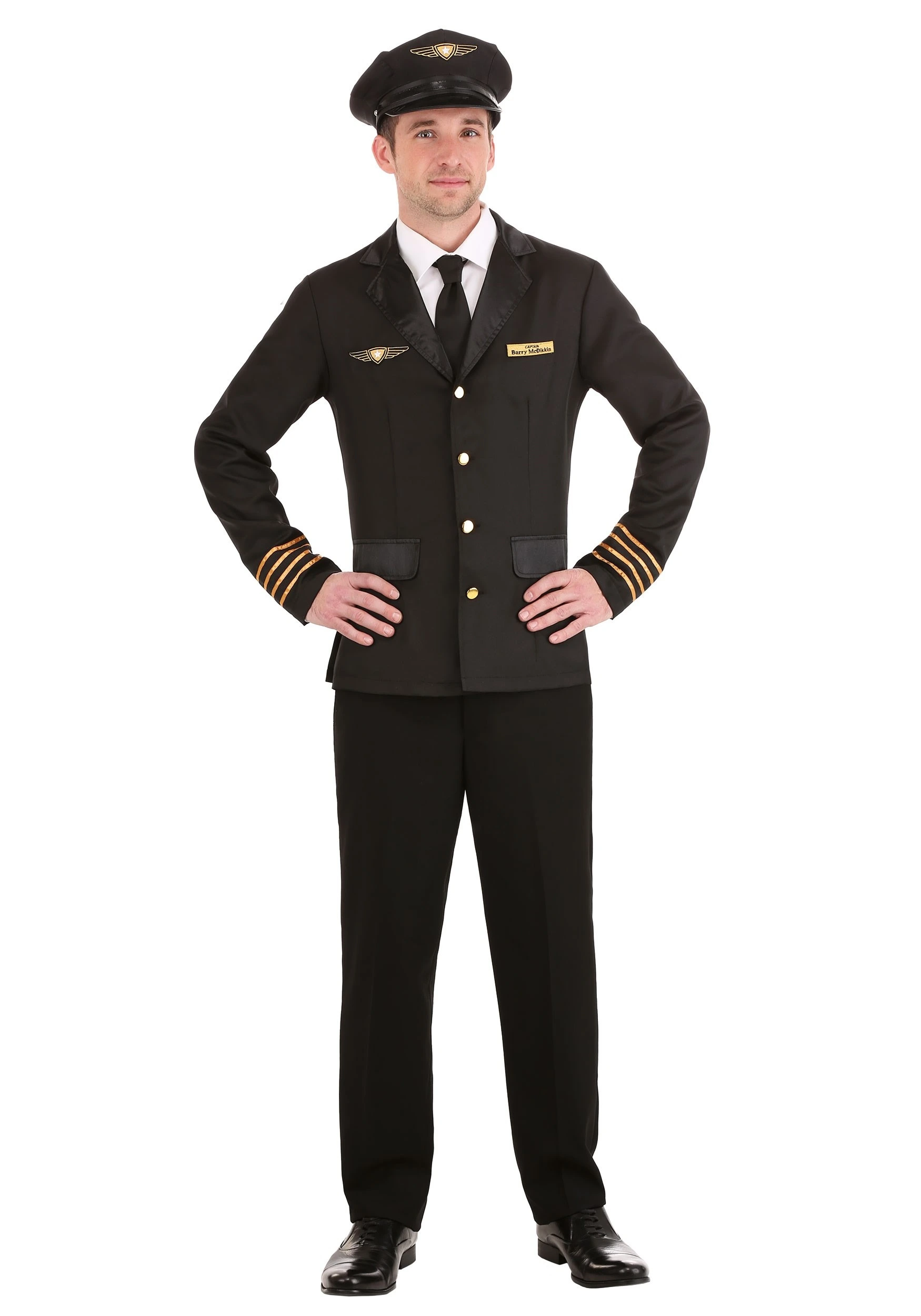 Mile High Pilot Costume For Adults 3 Mile High Pilot Costume For Adults