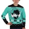 My Hero Academia Adult Ugly Christmas Sweater -Men's Costumes Sales adult my hero academia ugly christmas sweater