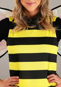 Plus Size Buzzin' Bumble Bee Costume For Adults -Men's Costumes Sales adult plus size buzzin bumble bee costume alt 3