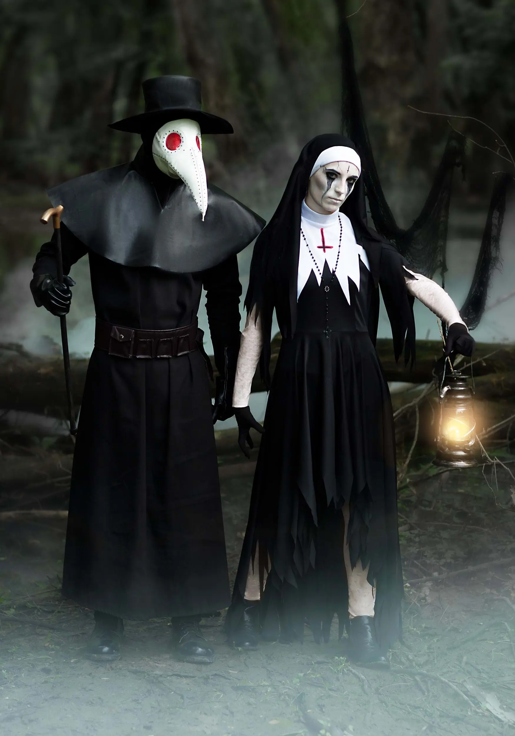 Adult Plus Size Plague Doctor Costume 5 Adult Plus Size Plague Doctor Costume - Image 3