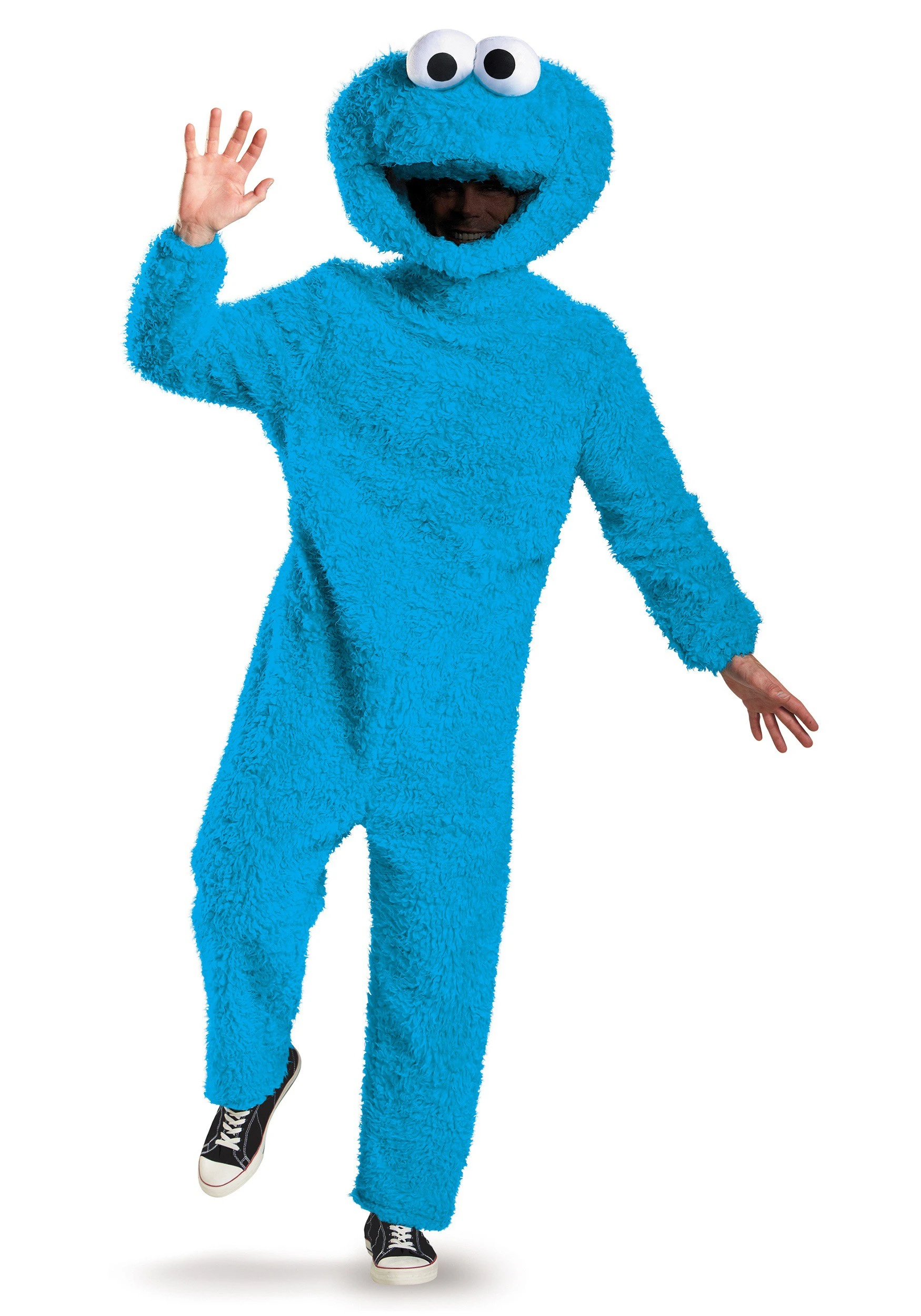 Prestige Plus Size Cookie Monster Costume 3 Prestige Plus Size Cookie Monster Costume