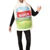 Ranch Dressing Bottle Costume For Adults -Men's Costumes Sales adult ranch dressing bottle costume