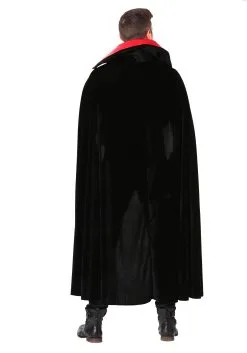 Adult Red Vampire Cloak Costume -Men's Costumes Sales adult red vampire cloak 3