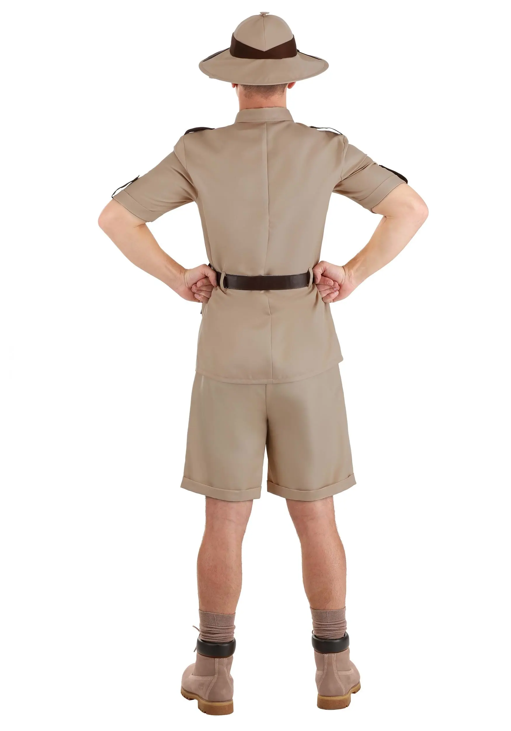 Safari Explorer Costume For Adults 4 Safari Explorer Costume For Adults - Image 2