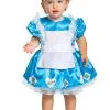 Alice In Wonderland: Alice Infant Costume 1 Alice In Wonderland: Alice Infant Costume -Men's Costumes Sales alice in wonderland alice costume for infants