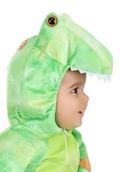 Green T-Rex Costume For Babies -Men's Costumes Sales baby green trex costume alt 2