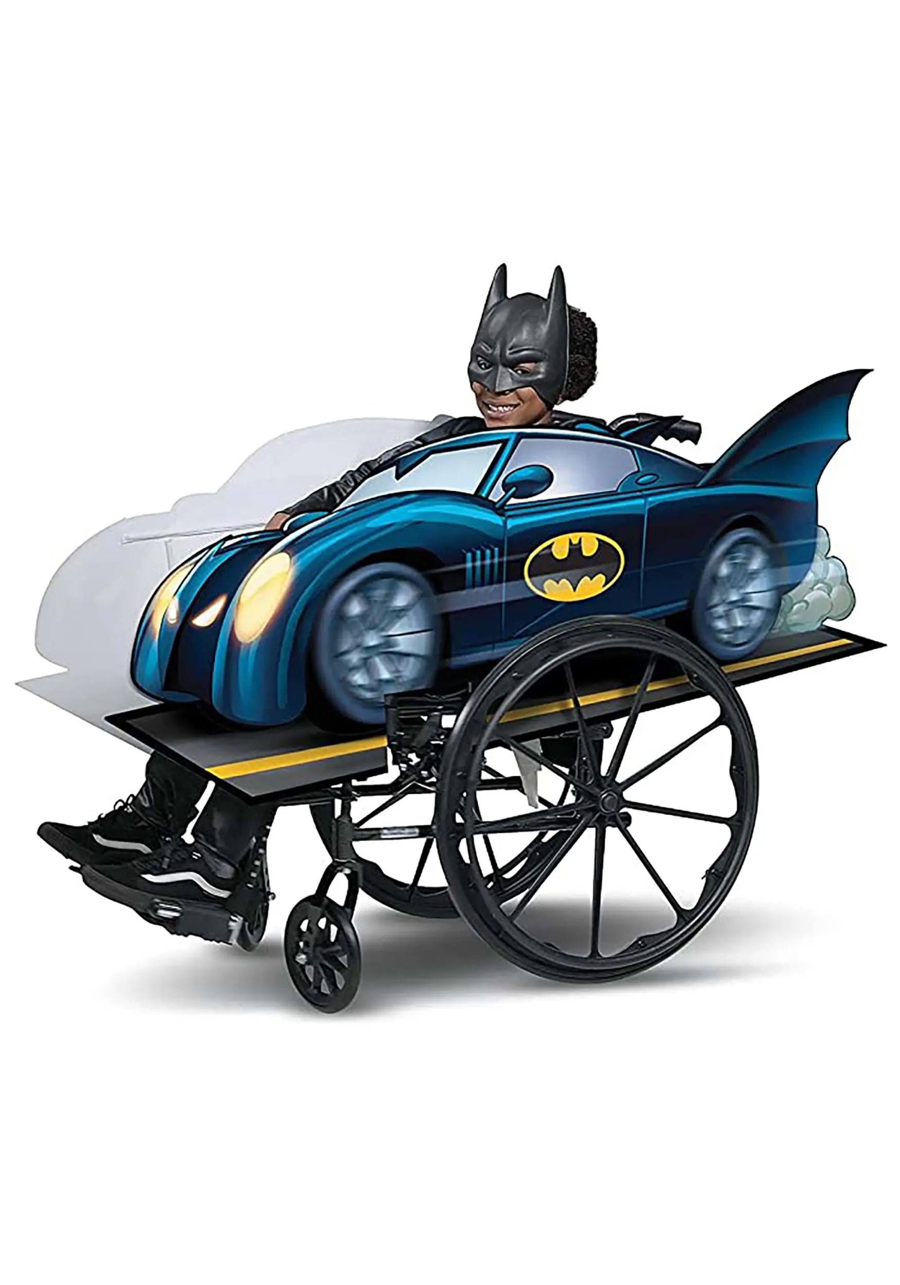 Adaptive Batman Wheelchair Cover Costume 2 Adaptive Batman Wheelchair Cover Costume