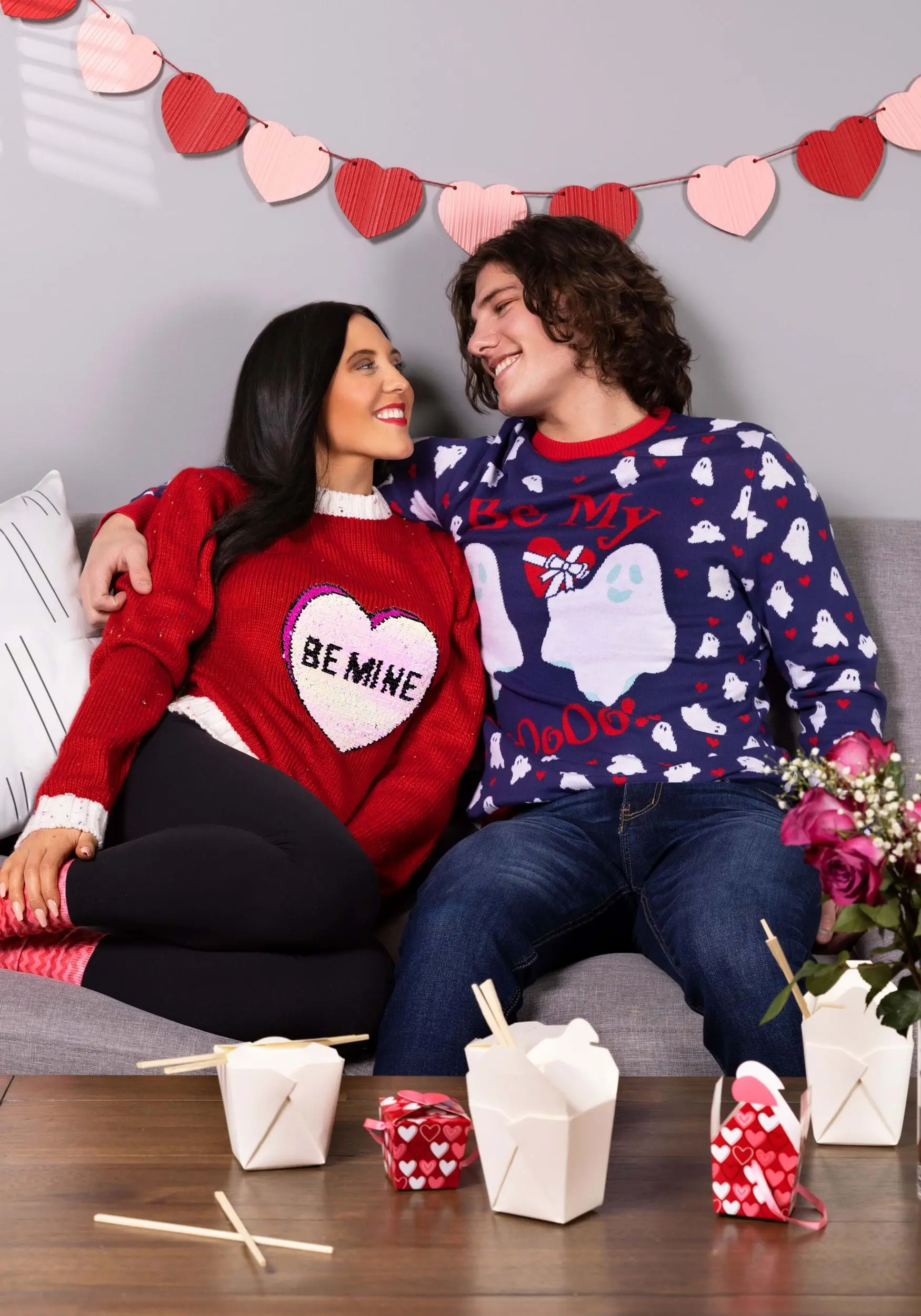 Be Mine Valentine's Day Adult Sweater 10 Be Mine Valentine's Day Adult Sweater - Image 8