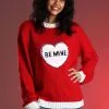 Be Mine Valentine's Day Adult Sweater -Men's Costumes Sales be mine valentines day sweater for adults upd 0