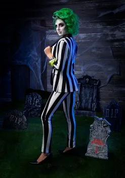Beetlejuice Suit Pants For Women -Men's Costumes Sales beetlejuice womens suit pants alt 11