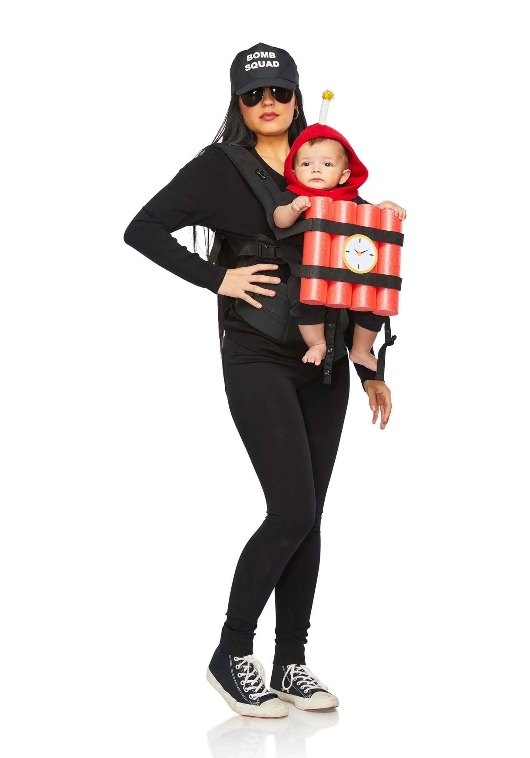 Bomb Squad And Bomb Baby Carrier Costume For Adults 3 Bomb Squad And Bomb Baby Carrier Costume For Adults