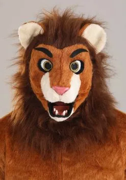 Adult Cartoon Lion Mouth Mover Costume 11 Adult Cartoon Lion Mouth Mover Costume -Men's Costumes Sales cartoon lion mouth mover costume alt 2