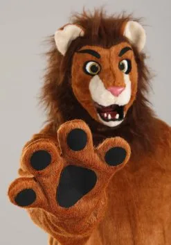 Adult Cartoon Lion Mouth Mover Costume 12 Adult Cartoon Lion Mouth Mover Costume -Men's Costumes Sales cartoon lion mouth mover costume alt 3