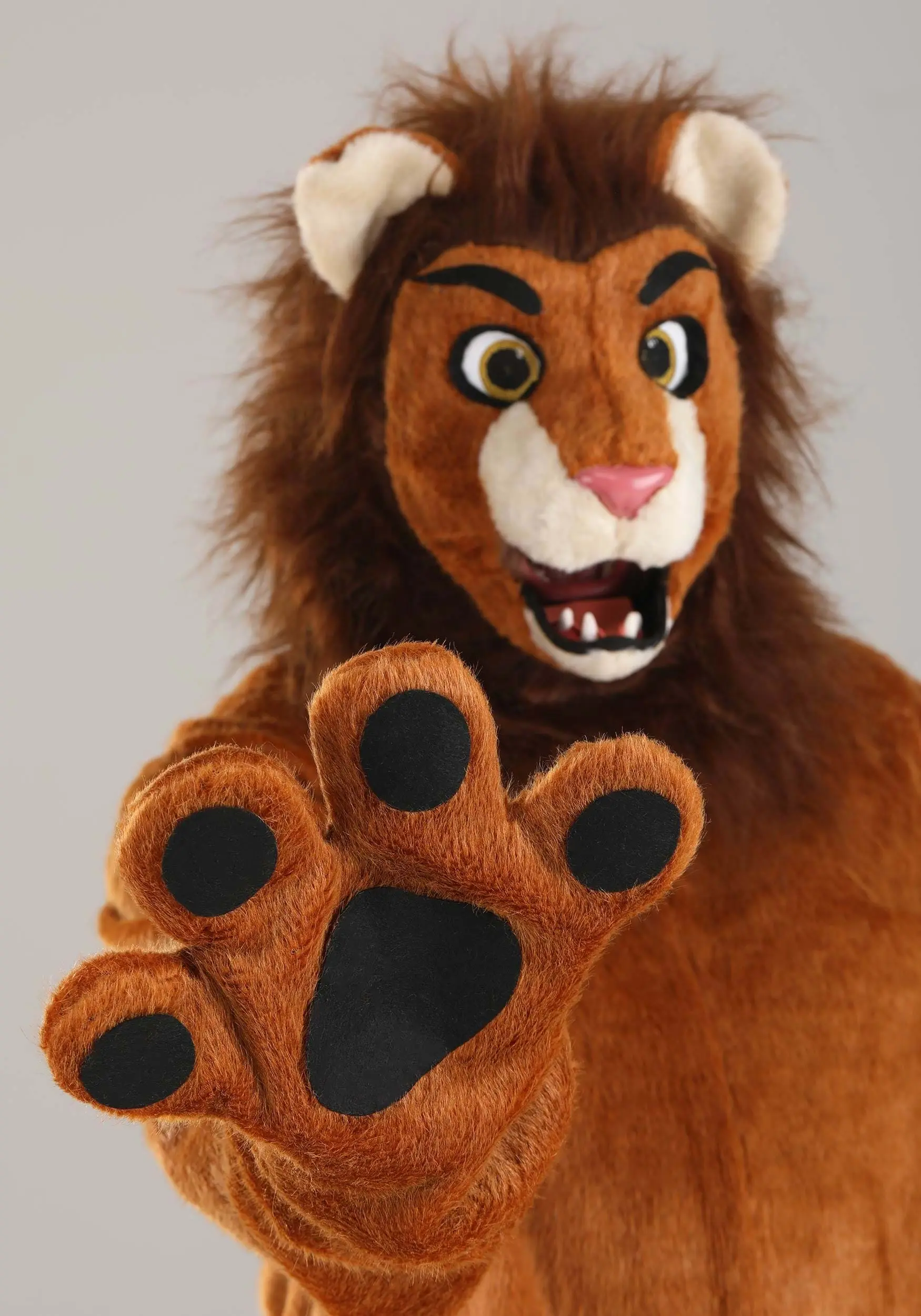 Adult Cartoon Lion Mouth Mover Costume 6 Adult Cartoon Lion Mouth Mover Costume - Image 4