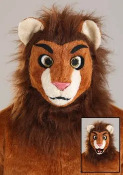 Adult Cartoon Lion Mouth Mover Costume 15 Adult Cartoon Lion Mouth Mover Costume -Men's Costumes Sales cartoon lion mouth mover costume alt 6