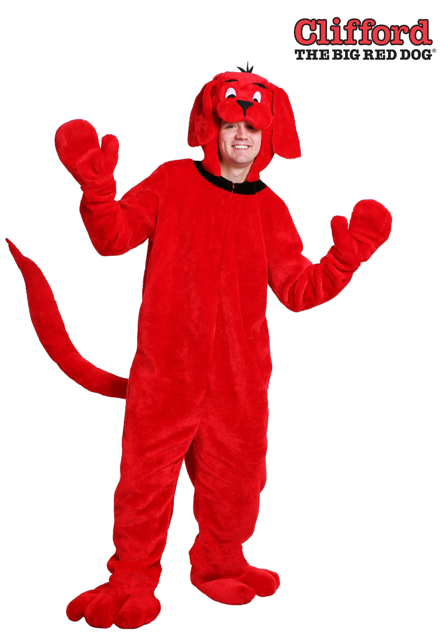 Clifford The Big Red Dog Adult Costume 3 Clifford The Big Red Dog Adult Costume