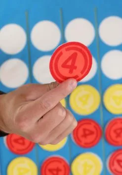 Connect Four Sandwich Board Costume For Adults -Men's Costumes Sales connect four sandwich board costume alt 4