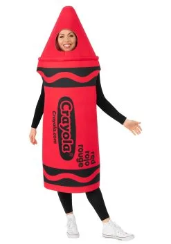 Adult Red Crayola Crayon Costume