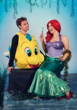 Little Mermaid Ariel Deluxe Women's Costume 11 Little Mermaid Ariel Deluxe Women's Costume -Men's Costumes Sales disney little mermaid ariel deluxe adult costume alt 3