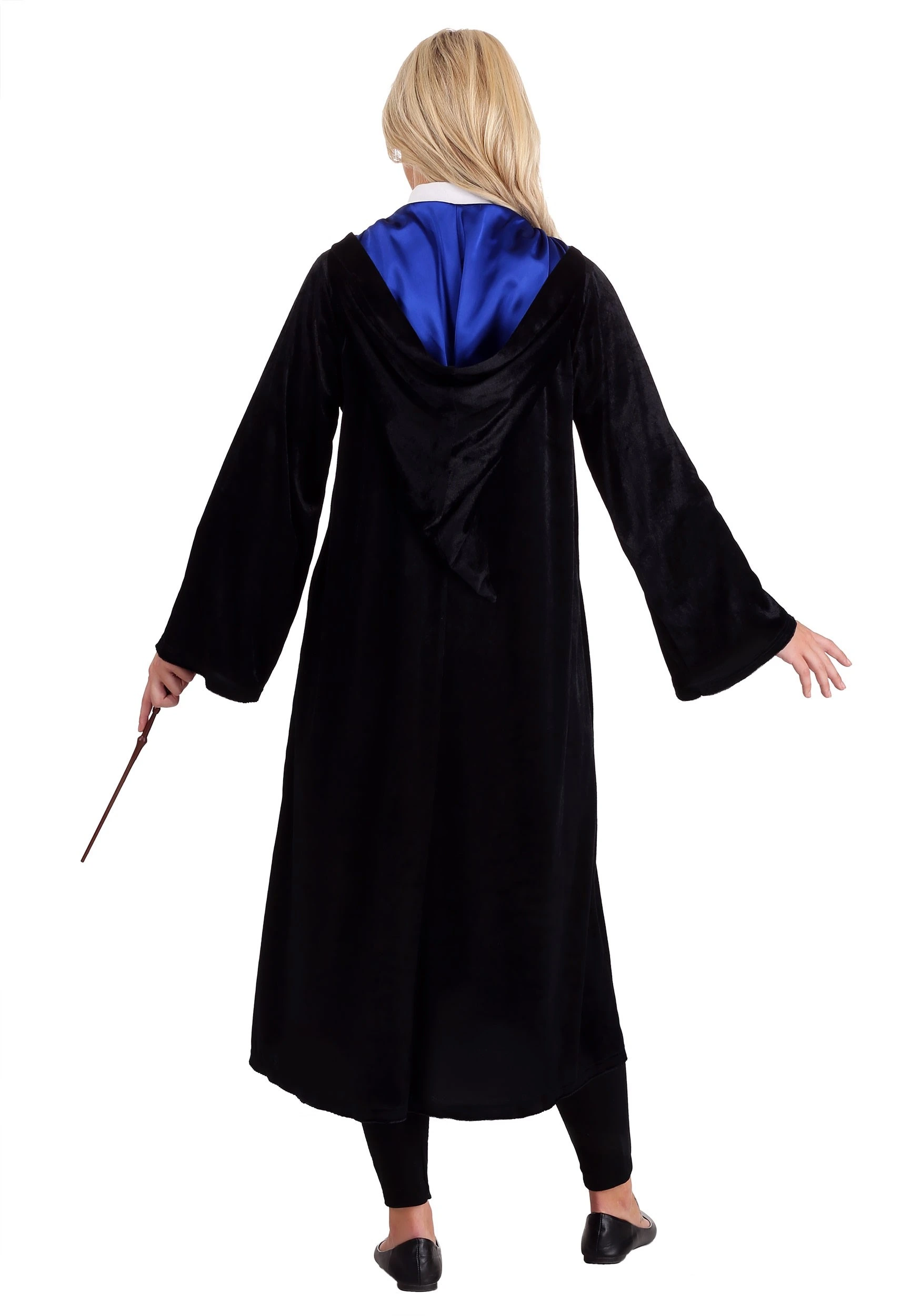 Harry Potter Deluxe Ravenclaw Robe For Adults 4 Harry Potter Deluxe Ravenclaw Robe For Adults - Image 2