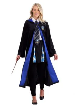 Harry Potter Deluxe Ravenclaw Robe For Adults 10 Harry Potter Deluxe Ravenclaw Robe For Adults -Men's Costumes Sales harry potter adult deluxe ravenclaw robe 2
